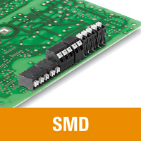 1.5 mm² (AWG 16) - Raster 3.50 mm - SMD Reflow-Lötanschluss - LSF-SMD 3.50