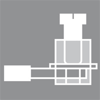 Clamping yoke screw connection