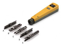 Insertion tool for twisted pair cable