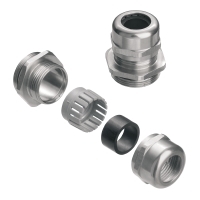 Stainless steel cable glands