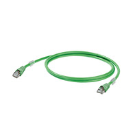 Patch cable Cat.5 PUR green
