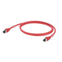 Patch cable Cat.6 LSZH red