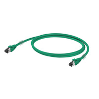 Patch cable Cat.6 LSZH green