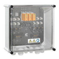 DC generator combiner boxes with fuses