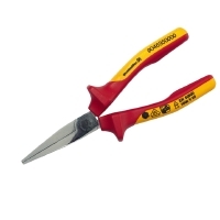 VDE-insulated flat- and round-nose pliers