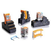 CRM miniature industrial relay modules (from 27mm width)