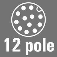 12-pole A-coded