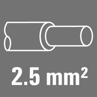 Ledar-märkarea 2,5 mm²