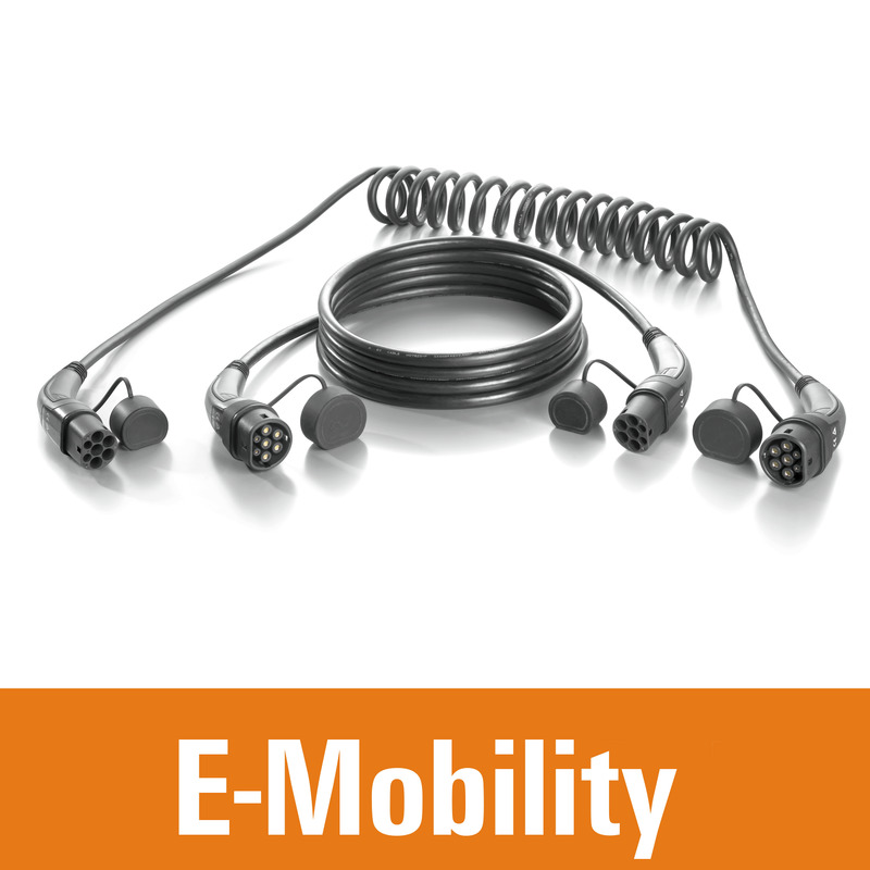 Nabíjecí kabely pro e-mobilitu