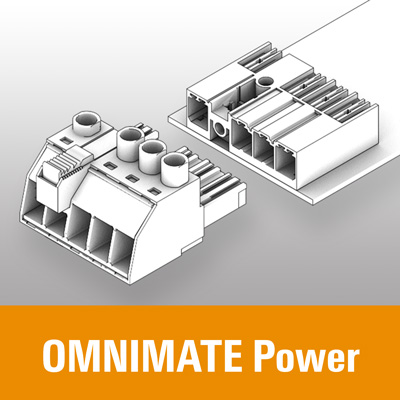 PCB plug-in connectors - OMNIMATE Power