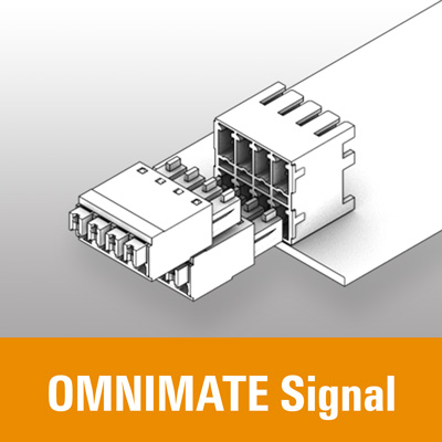 Leiterplatten-Steckverbinder - OMNIMATE Signal