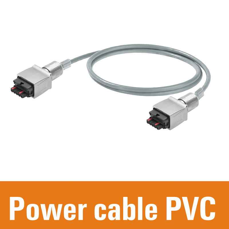 Konfektionierte Kabel - Powerkabel, PVC
