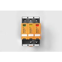 Optical status indicator Red yellow green & remote alert