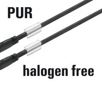 PUR halogen-free black (U)