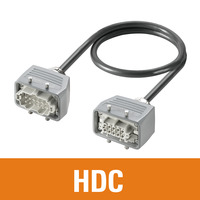 Heavy duty connectors assemblies
